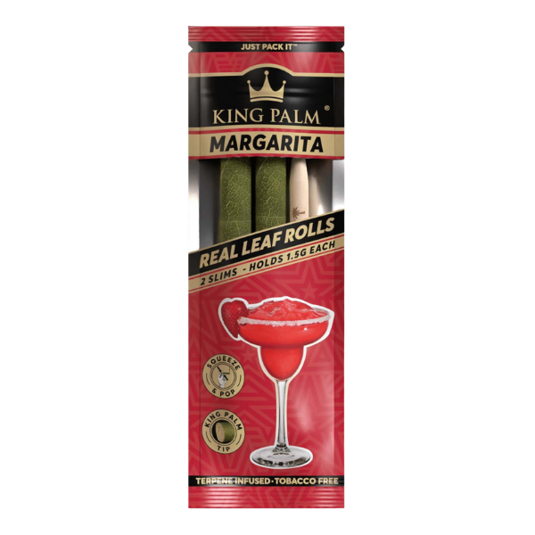 King Palm Flavor 2pk Rolls / Slim / Margarita